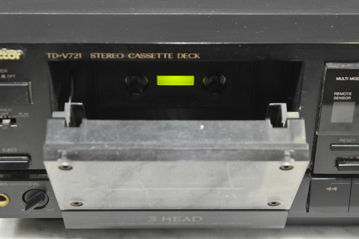 Victor ビクター TD-V721 カセットデッキ【ジャンク品】 TD-V721