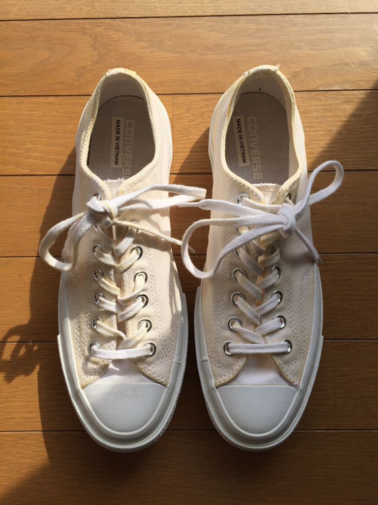 激安大特価，大人気 CONVERSE コンバース オールスター ct70 と同じ規格 CT70 OX ALLSTAR CHUCK TAYLOR ALL STAR 9 1/2 生成 白(28.0cm)｜売買されたオークション情報、yahooの商品情報をアーカイブ公開 - オークファン 28.0cm