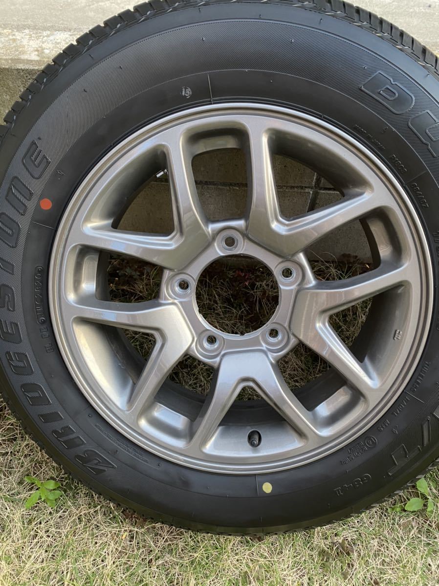  JB64 ジムニー純正ホイール タイヤセット 新車外し(中古品)｜売買されたオークション情報、yahooの商品情報をアーカイブ公開 - オークファン 16インチ