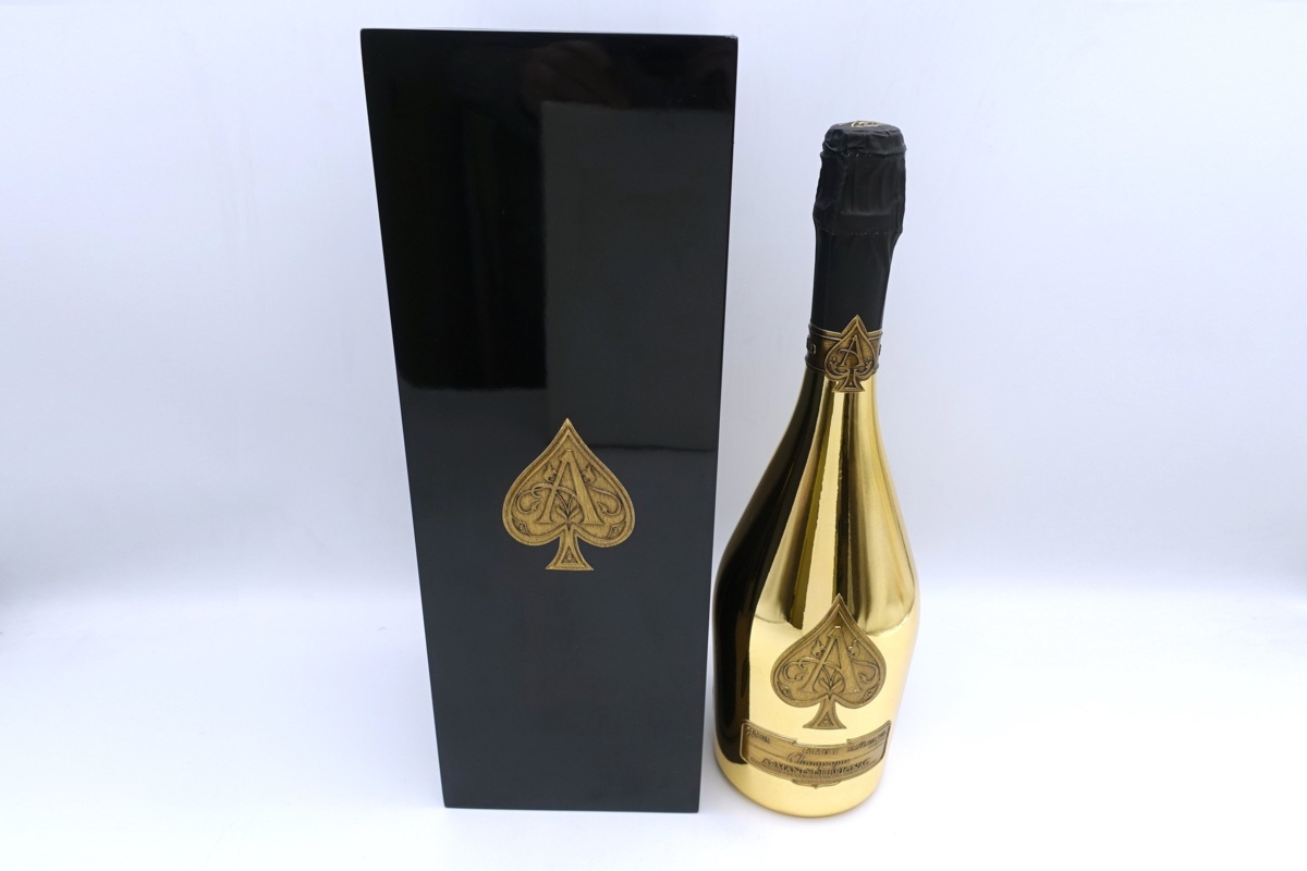 ★▲K3943_1 アルマンドブリニャック ゴールド ARMAND DE BRIGNAC BRUT