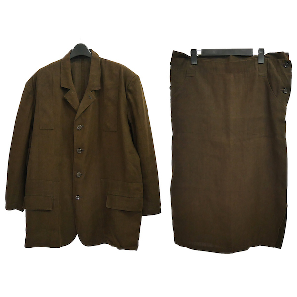 ワイズジャケットスーツ (Y's 「Yohji Yamamoto」 70~80's ワイズジャケットスーツ (Y's 「Yohji Yamamoto」 70~80's