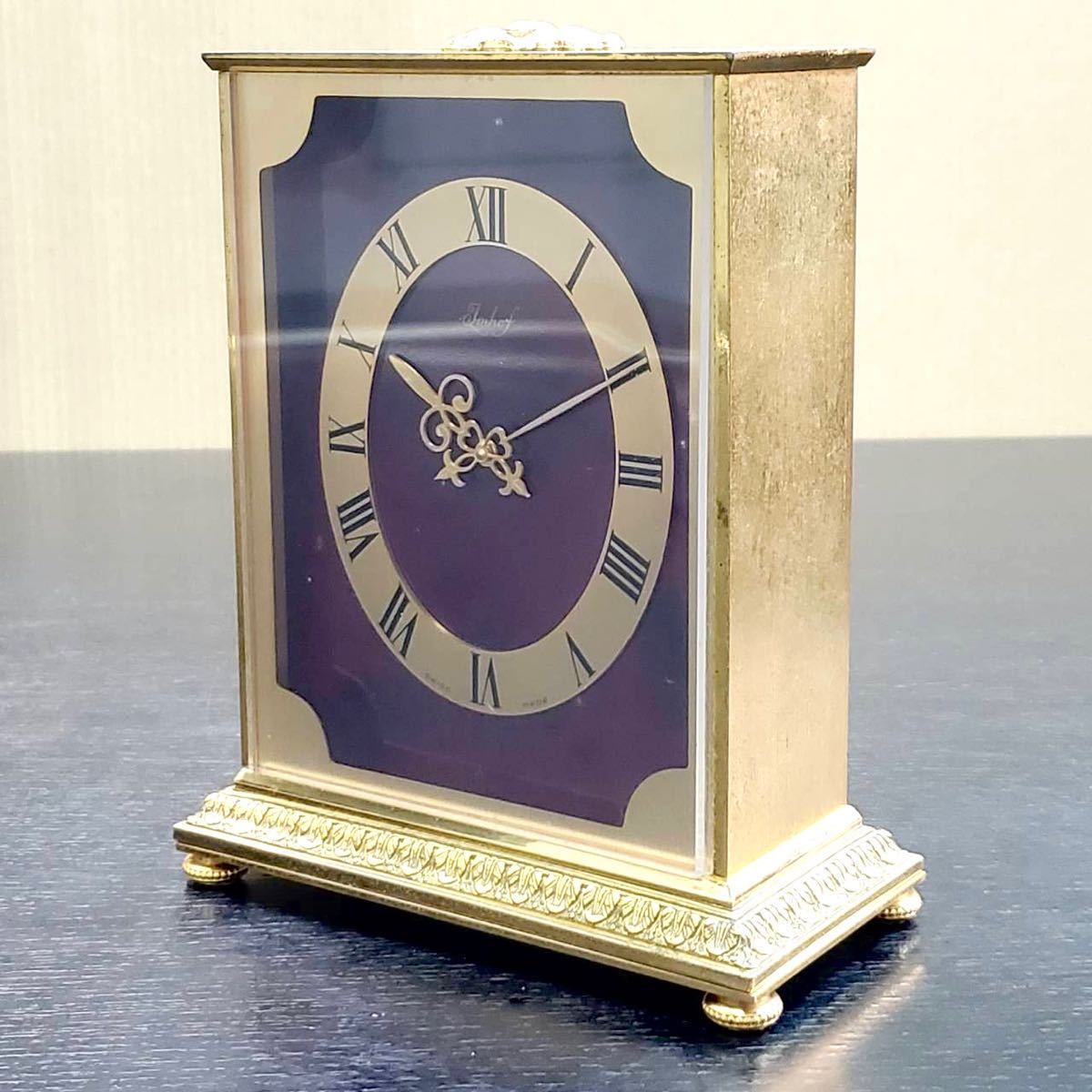 インホフ 置時計/SWISS CLOCK/クォーツ/Chillon Yahoo!オークション Imhof (置時計、掛時計) 「インホフ」の落札相場
