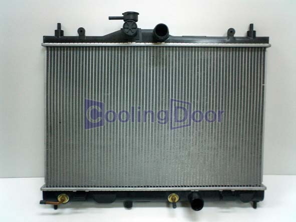 CoolingDoor【MQ701073】ランサー ラジエター★CVAY12・CVY12・CVZNY12★A/T・CVT★オイルクーラー内蔵★18ヶ月保証【MQ701074】