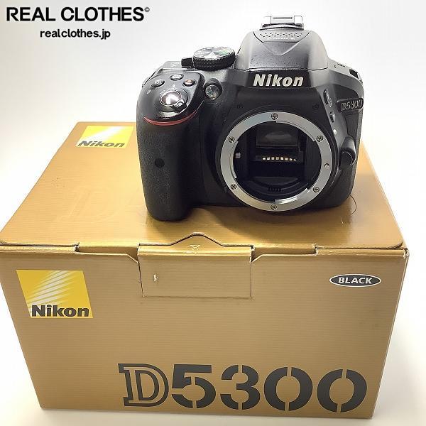 NikonD5300ボディ 一眼レフカメラ動作確認済み【ジャンク品】 Nikon/ニコン D5300 デジタル一眼レフカメラ ボディ 簡易動作確認済み