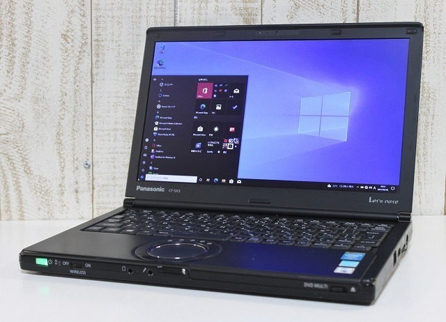 Panasonic レッツノート CF-SX3 Windows10 Core i7 メモリ8GB SSD256GB