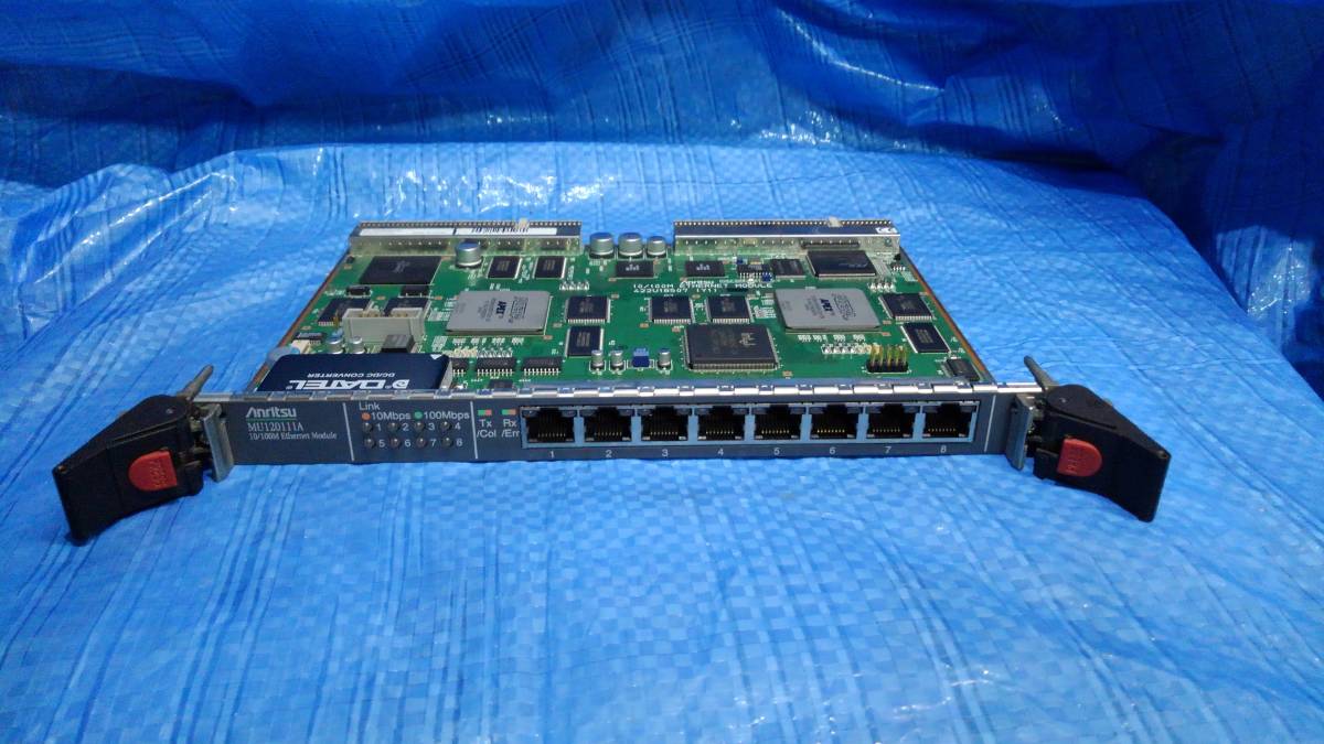 MU120111A　10/100Mイーサネットモジュール　アンリツ
