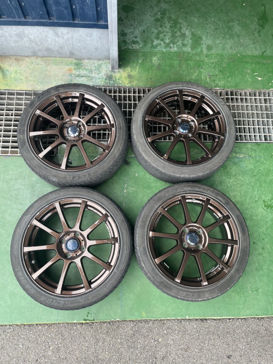 ウェッズ レオニス 16インチ 6j +43 4穴 PCD100 4本セット タイヤ付 165/