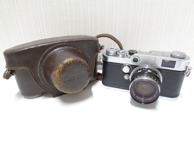 Tanaka Optical 田中光学 Tanack タナック TYPE-V3 Tanar 50mm F1.9 革
