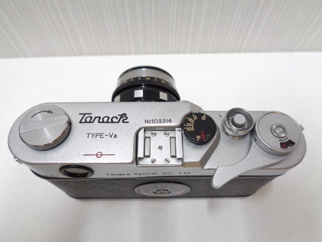 Tanaka Optical 田中光学 Tanack タナック TYPE-V3 Tanar 50mm F1.9 革