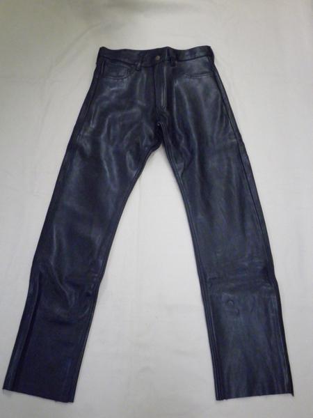 KING SIZE！！50％OFF！！ 42サイズ！！現品特価！！リラックスフィットレザーパンツ　PL-703XX