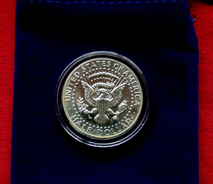 1964年 ケネディ大統領 ハーフダラー PROOF 未使用 新品 プルーフ銀貨