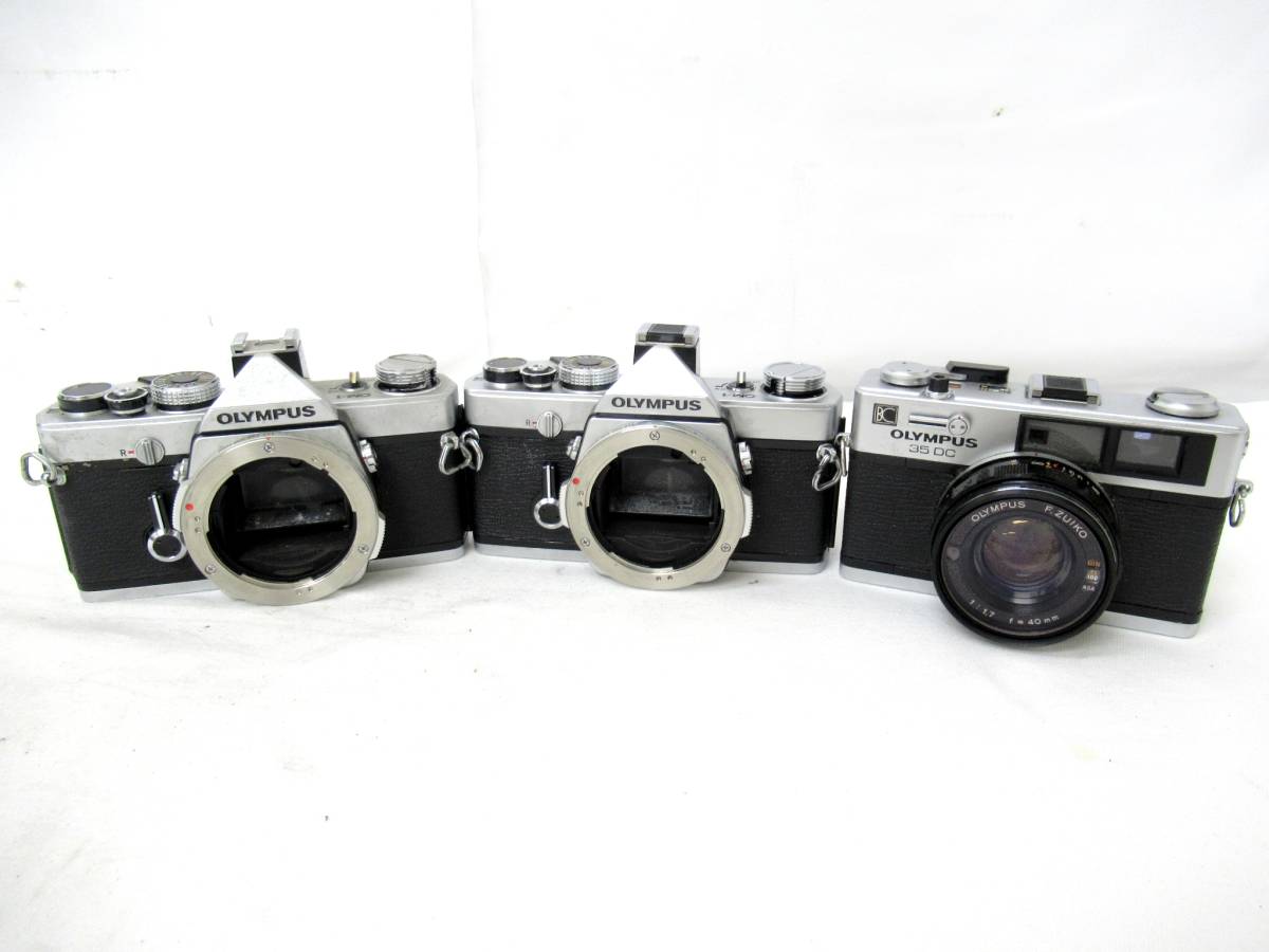 ■ ジャンク ■ オリンパス　OLYMPUS OM-１ 3台まとめ OLYMPUS/オリンパス】3台セット/③/OM-1/520121他/ジャンク OM OM-3