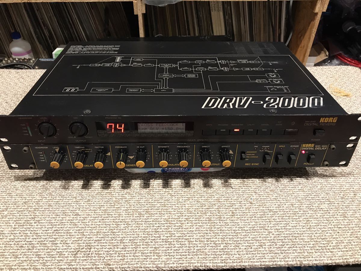 限定セール，人気】 KORG デジタルディレイ SDD-1000 Digital delay