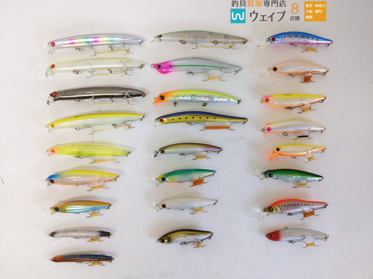 アムズデザイン アイマ B太・キープ125F・ハニートラップ 70S、アピア ラムタラ 他 計25個セット