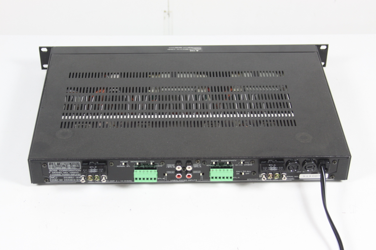 Bose 1200VI Professional パワーアンプ ボーズ 4ch 0 VI Power