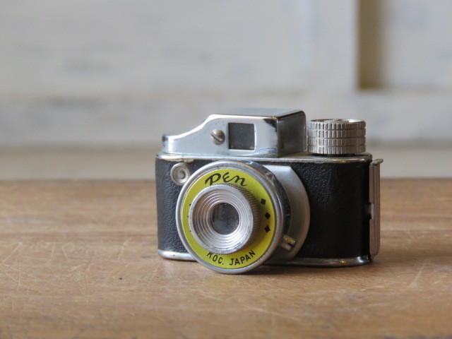 【OLYMPUS-PEN】昭和レトロ　カメラ 昭和レトロ 極小 Pen フイルム カメラ /アンティーク*ビンテージ