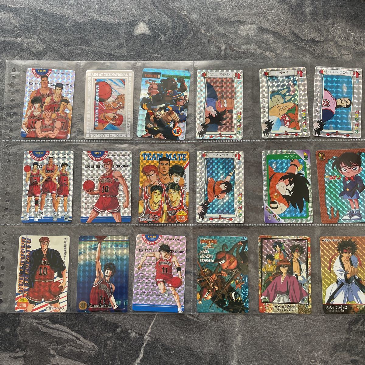 昔のカードダス・キラ 117枚！ 幽遊白書 ドラゴンボール ロックマン