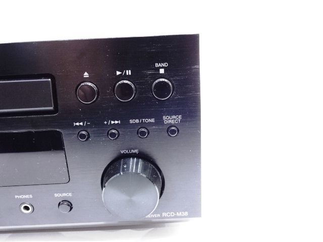 100 ○DENON/デノン CD/USBアンプ RCD-M38 2010年製 (CD読み込み再生不可)