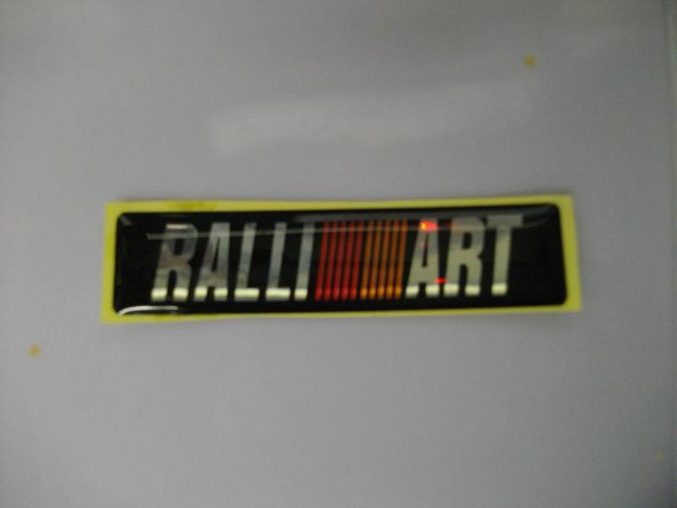 Ralli Art ラリーアート 3d ロゴステッカー60mmx14mm Mサイズ エンブレム デリカ D 5 ランサー 1枚 三菱 売買されたオークション情報 Yahooの商品情報をアーカイブ公開 オークファン Aucfan Com