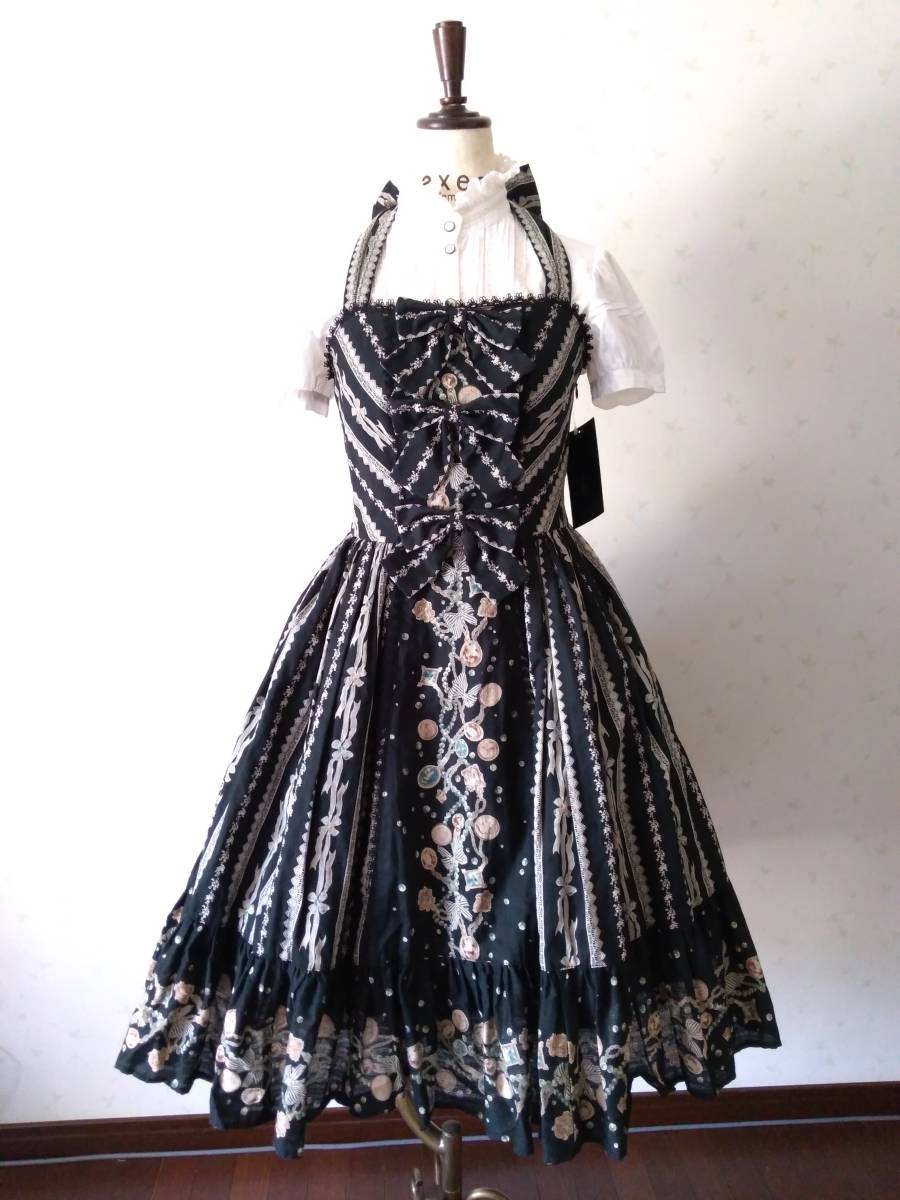 Victorian Maiden ホルターネックドレス USEDジュエルリボン | Jewel