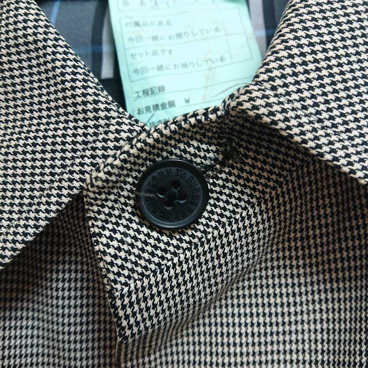 BURBERRY BLACK バーバリーブラックレーベル L ステン ⁄ LABEL