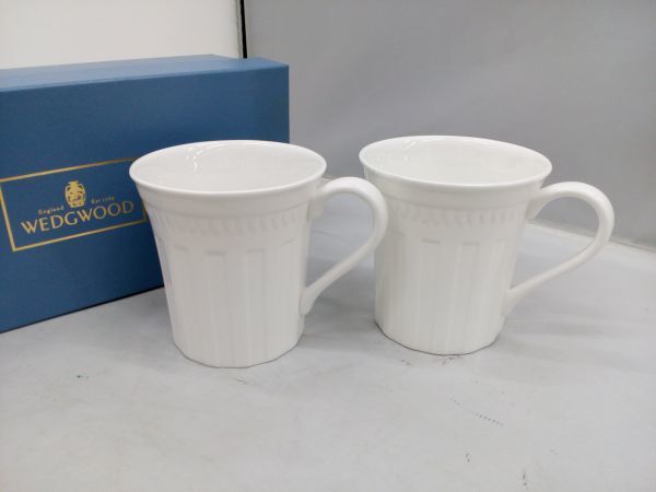 21a683☆WEDGWOOD ウェッジウッド コロシアム ペアマグカップ 廃番品