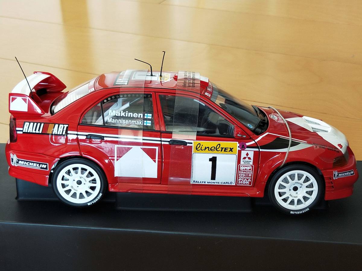 セール，人気セール AUTOart 1/18 三菱 ランサー エボ VI 2000 WRC 優勝 モンテカルロラリー #1 80041(レーシングカー)｜売買されたオークション情報、yahooの商品情報をアーカイブ公開 - オークファン レーシングカー