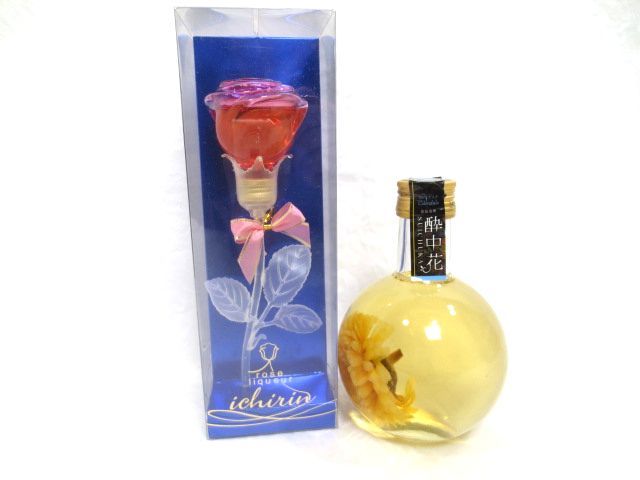 ローズ いちりん カレンデュラ 酔中花 リキュール 2本 大川商事 豊幸園 可愛い お酒 リキュール 売買されたオークション情報 Yahooの商品情報をアーカイブ公開 オークファン Aucfan Com