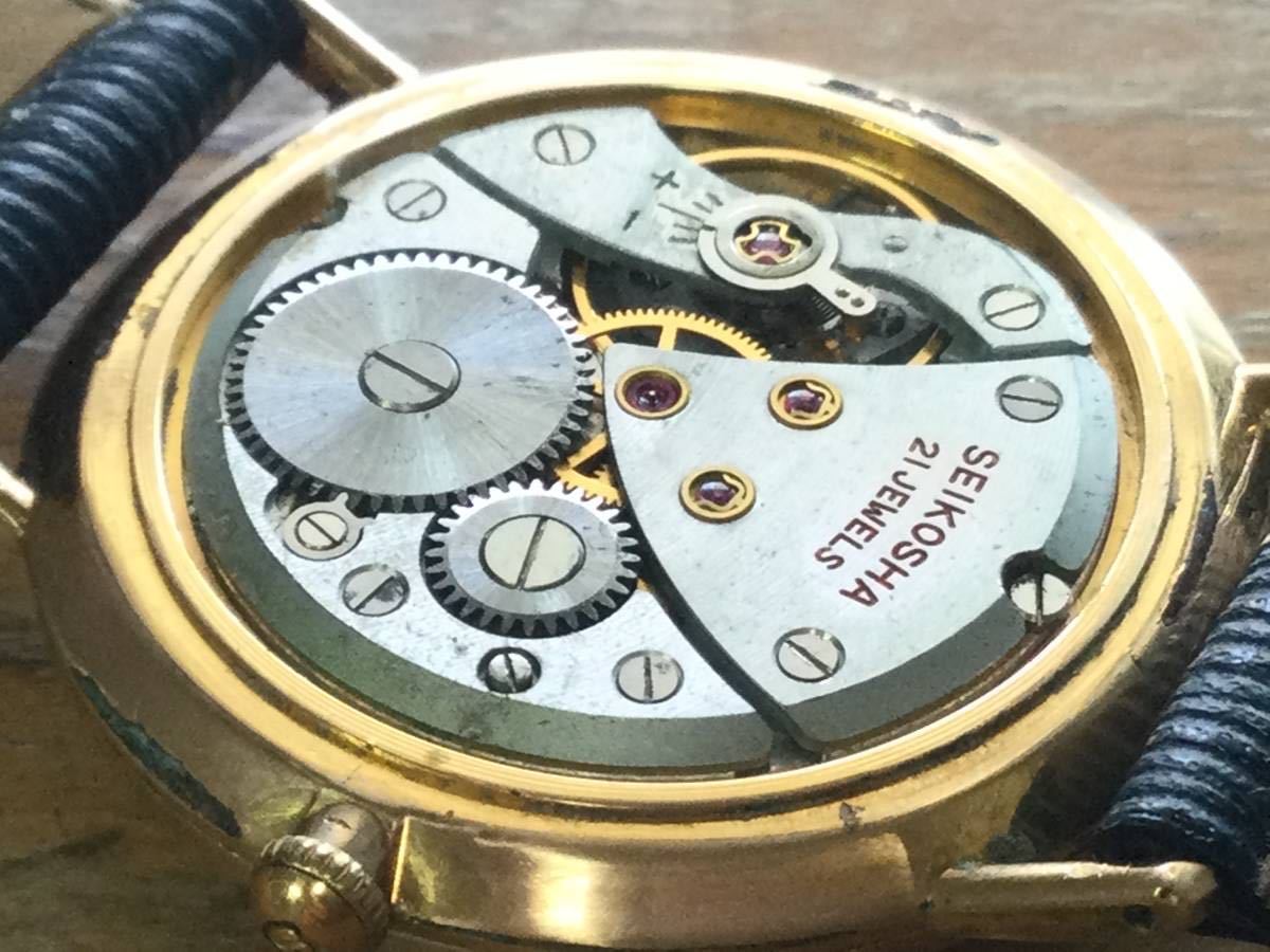 Seiko Cronos クロノス 21石 手巻き SDダイヤル J14061A Seiko Cronos