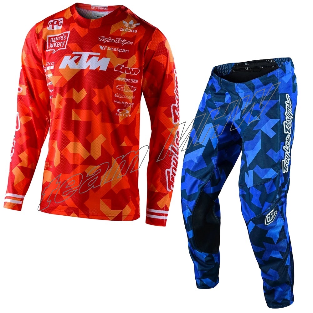 【国内在庫！即納！送料無料】Troy Lee Designs トロイリー モトクロス パンツ ジャージ KTM 32/M エンデューロ オフロード アウトレット
