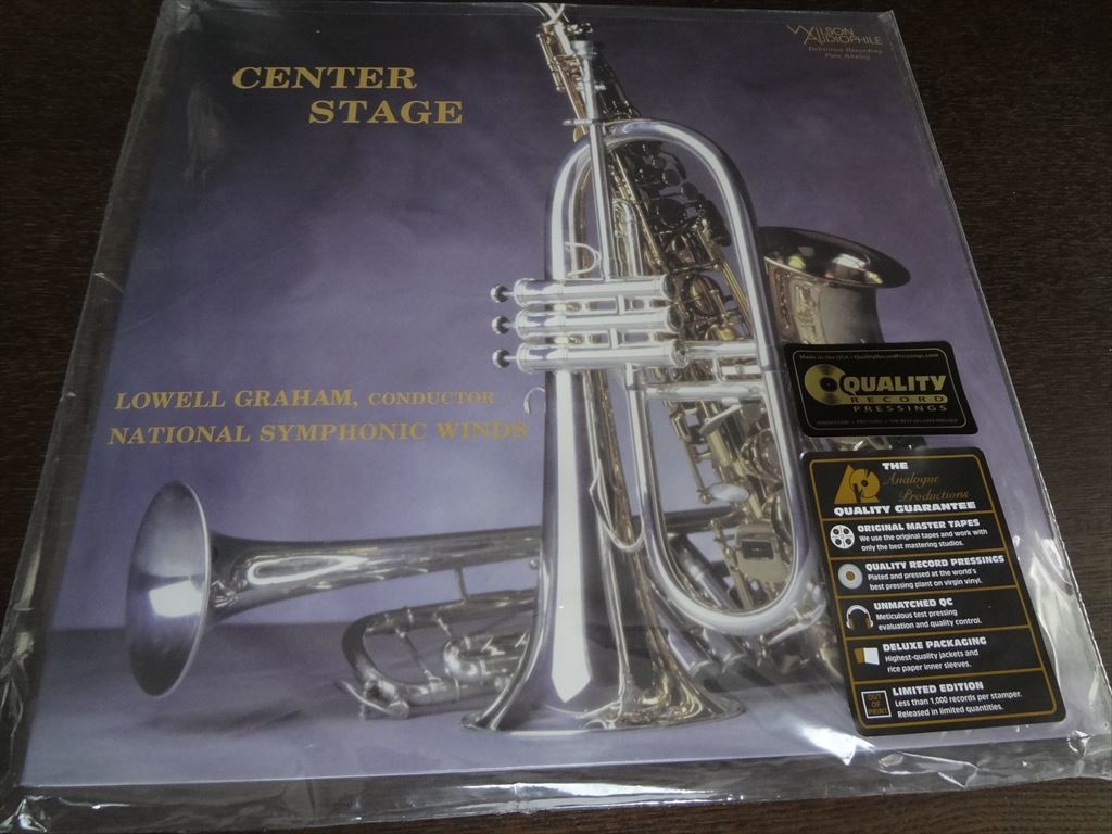 お買い得，得価 2LP ローウェル グレアム Lowell Graham / Center Stage Analogue Productions(吹奏楽)｜売買されたオークション情報、yahooの商品情報をアーカイブ公開 - オークファン 吹奏楽