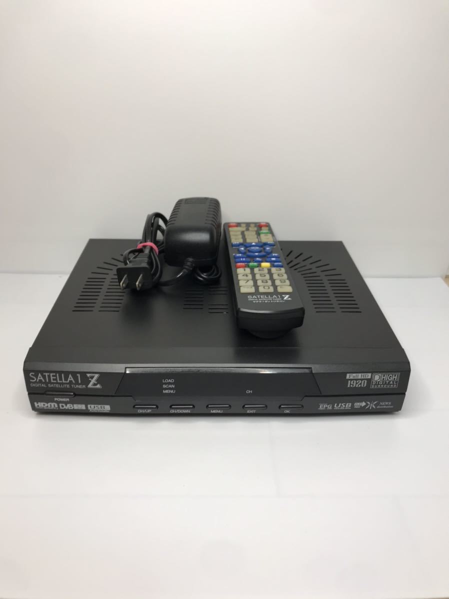 SATELLA1Z | 衛星放送FTAチューナー サテラ1ゼット BS サテラ 箱付き完