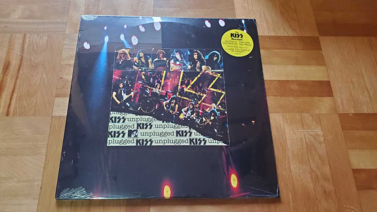 大放出!KISS(キッス) MTV Unplugged アンプラグド 未開封LP盤!