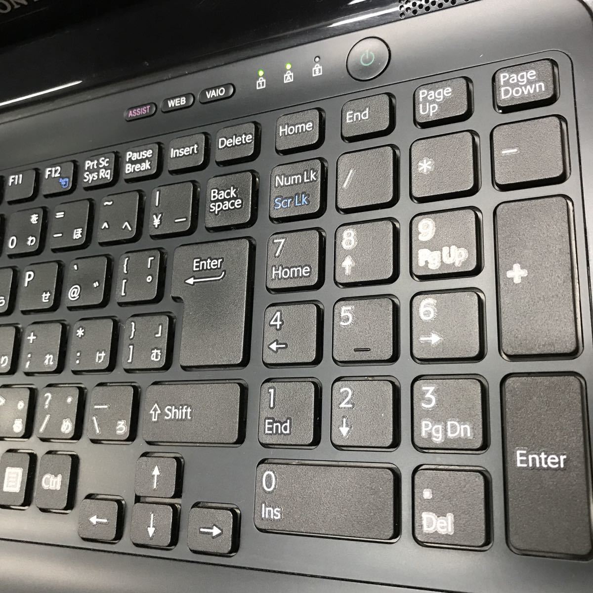【A27】超高速 新品SSD 240GB【SONY VAIO SVE151J13N】高性能 Core i5-3230M/メモリ4GB◆Webカメラ/Office2019/ブルーレイ