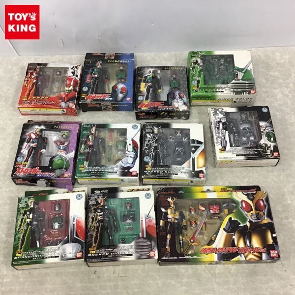 1円～ 訳あり 装着変身 仮面ライダーアギト 3フォームセット、仮面