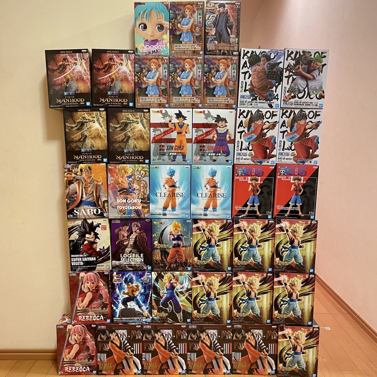 即決 新品 ワンピース ワノ国 ルフィ バウンドマン ゾロ ロジャー サボ dxf ドラゴンボール 孫悟空 bwfc ブルマ qposket フィギュア 40点