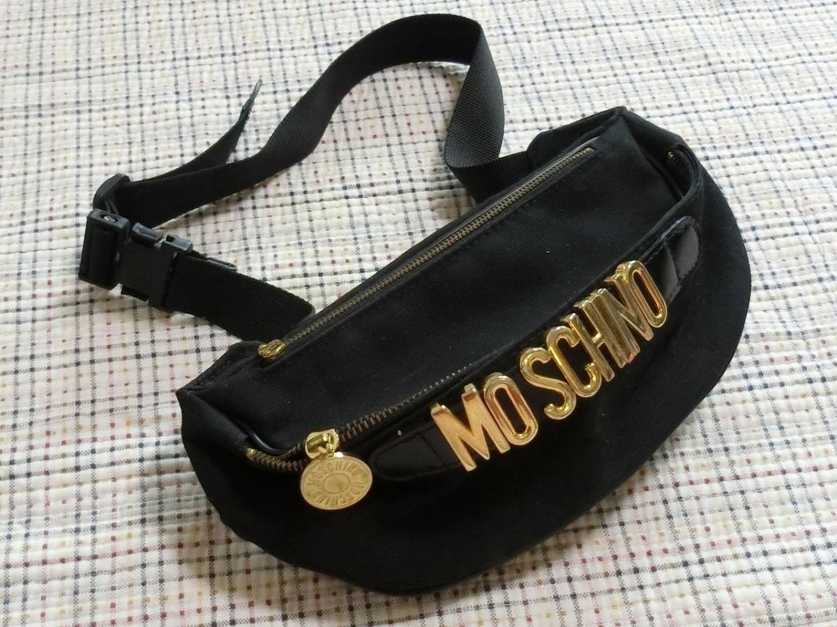モスキーノ MOSCHINO ウエストポーチ ボディバッグ ボディ ウエスト 