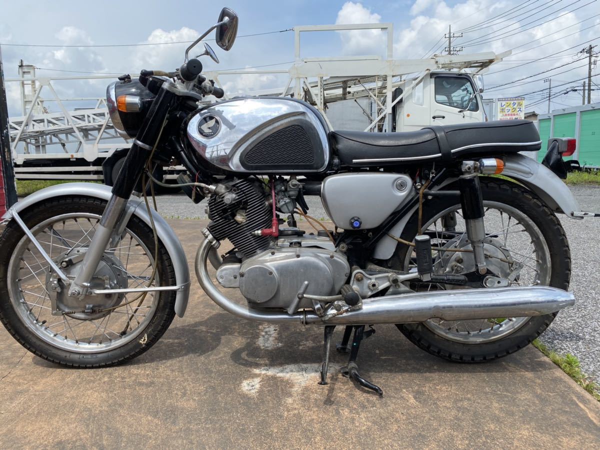 cb72 61年　書付き　ベース　オリジナル　cl72 ホンダドリーム