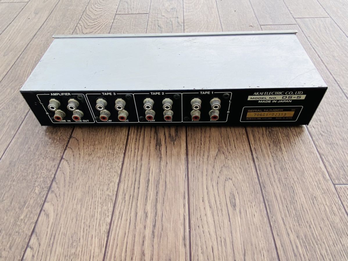 品質保証，正規保証 AKAI アカイ テープデッキセレクター DS-5 動作