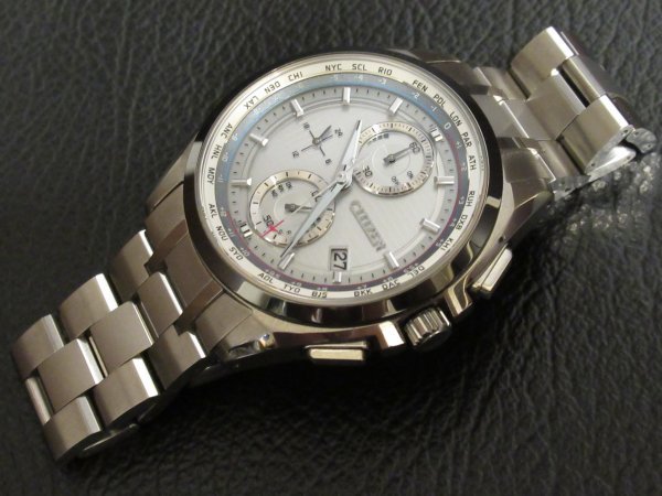 CITIZEN シチズン⁄アテッサ・チタニウム⁄メンズ⁄電波ソーラー⁄AT8045