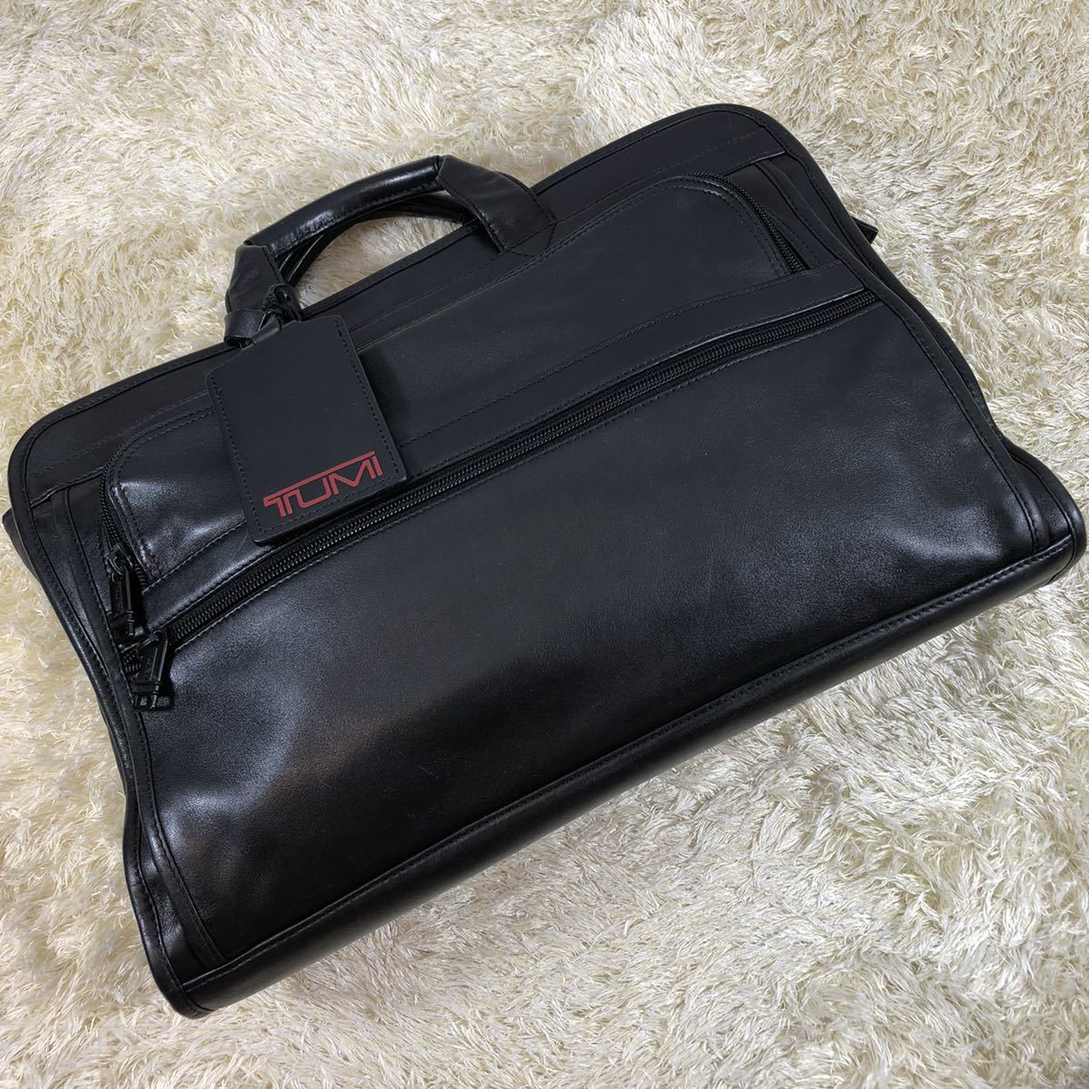 【美品】 TUMI ビジネスバッグ 1スタ 美品 TUMI トゥミ ビジネスバッグ ブリーフバッグ 多機能 A4収納