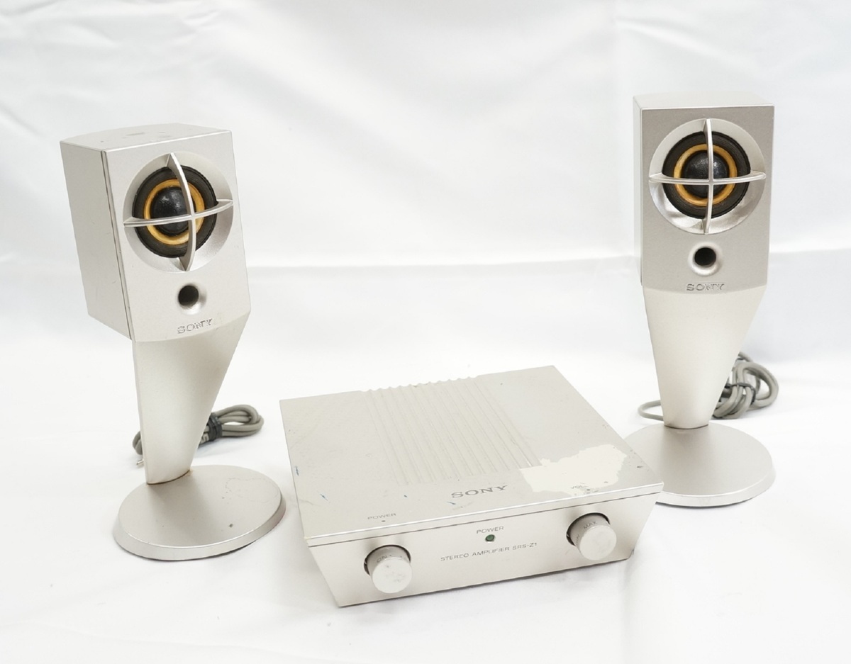 225☆【中古】SONY ソニー SRS-Z1 アクティブスピーカーシステム 小型