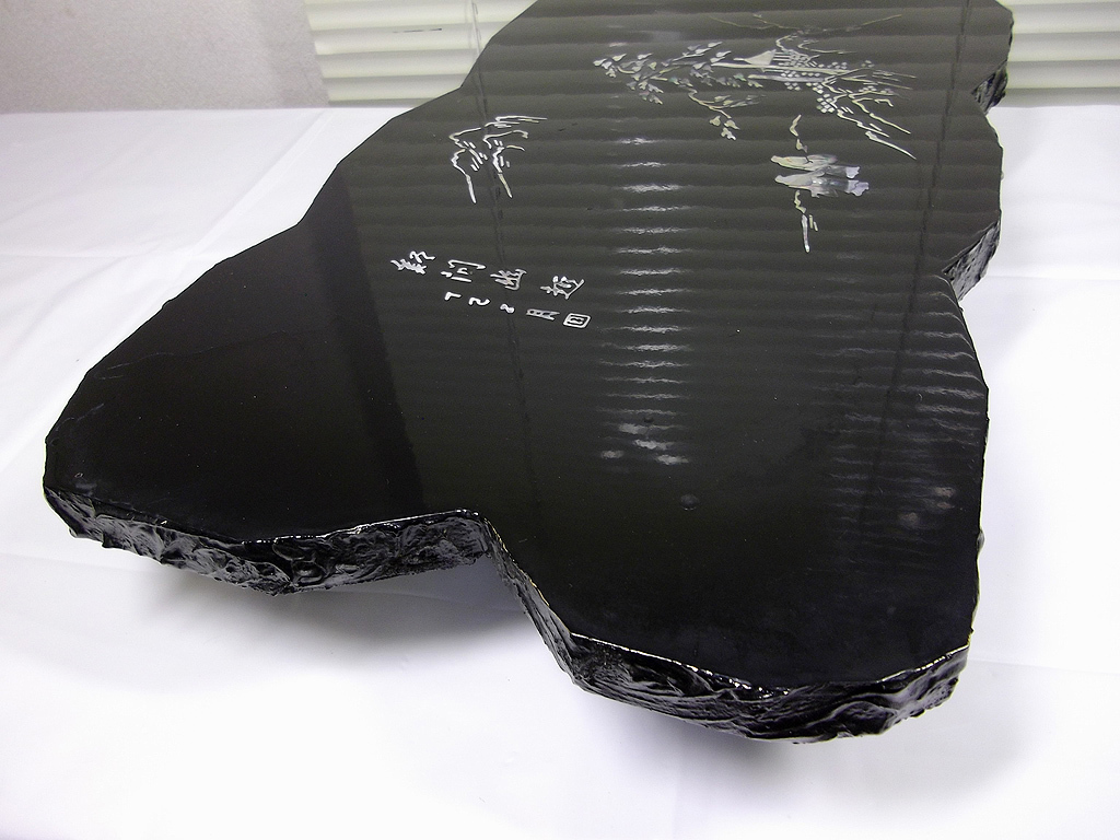 新作登場，高品質 螺鈿細工 花台 テーブル
