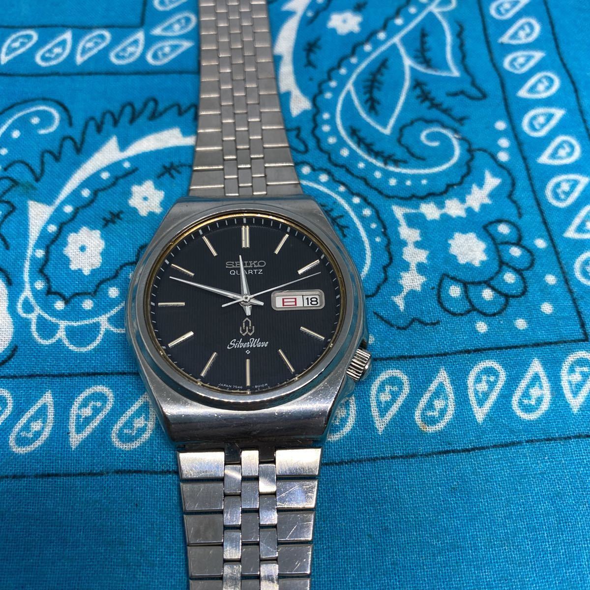 良品 SEIKO セイコー QUARTZ クォーツ SilverWave シルバーウェーブ 