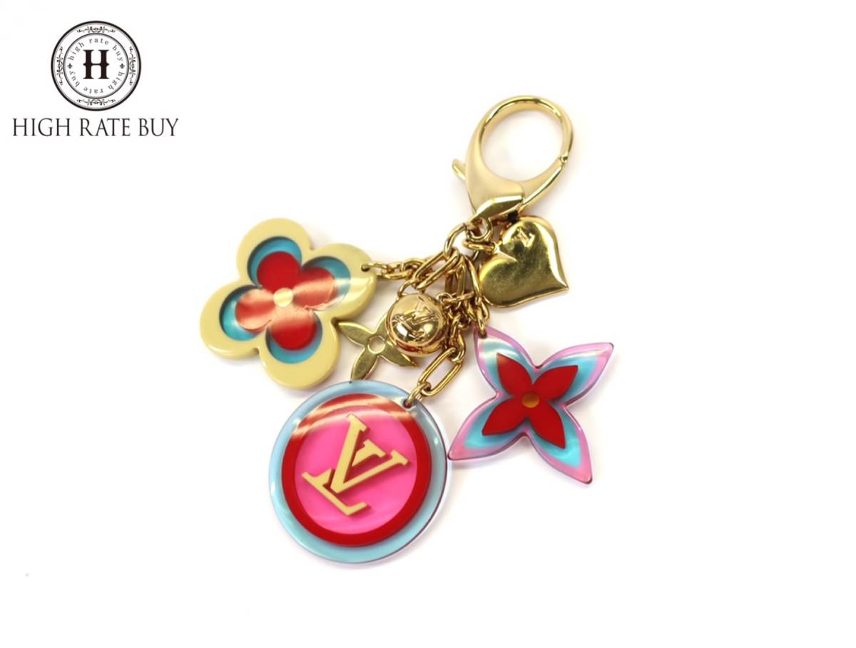 ルイヴィトン キーホルダー LOUIS バッグチャーム VUITTON ビジュー