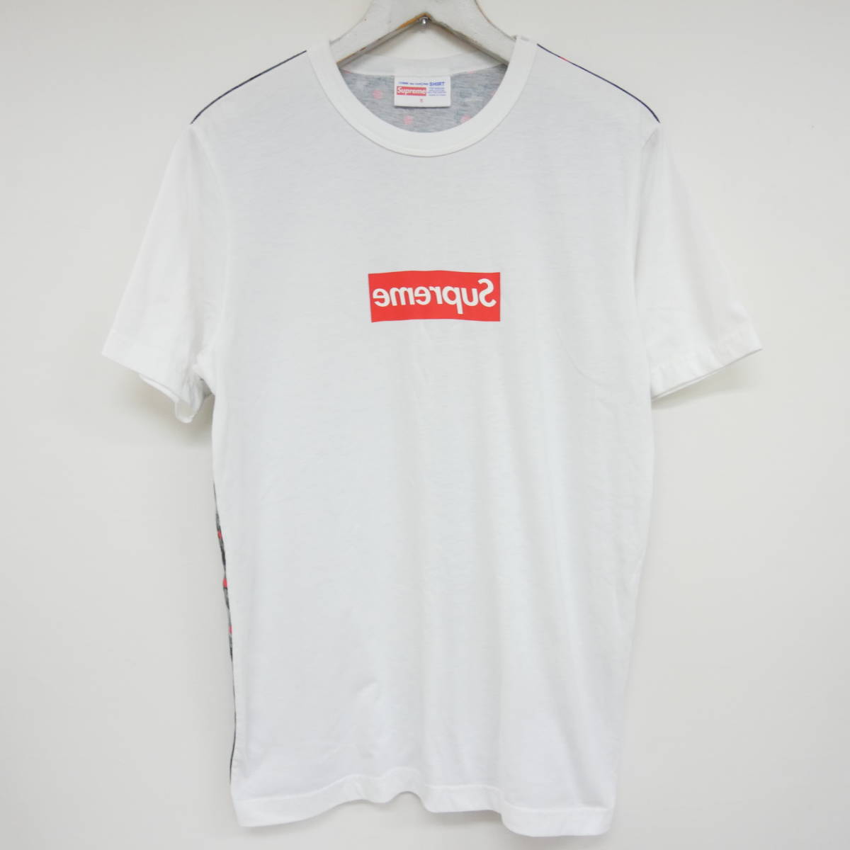 1円】良好 入手困難 Supreme×COMME des GARCONS SHIRT 