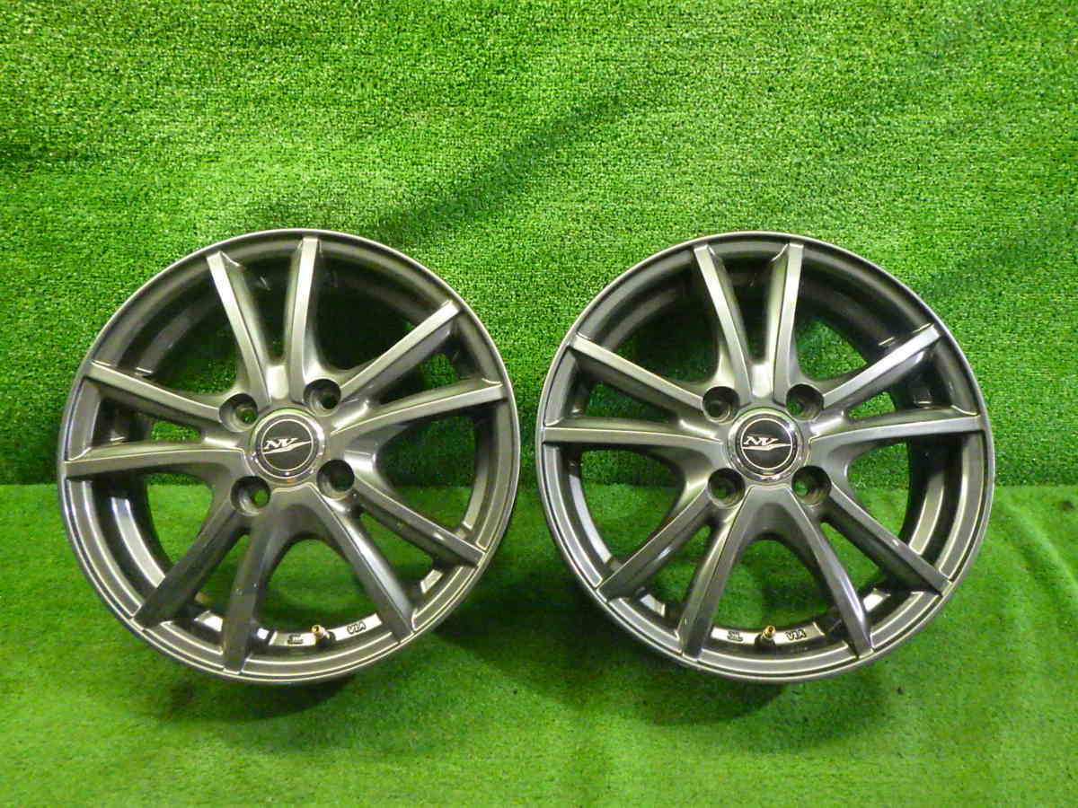 14インチ 中古 アルミ アルミホイール 4.5j 4本の通販 ホイール 