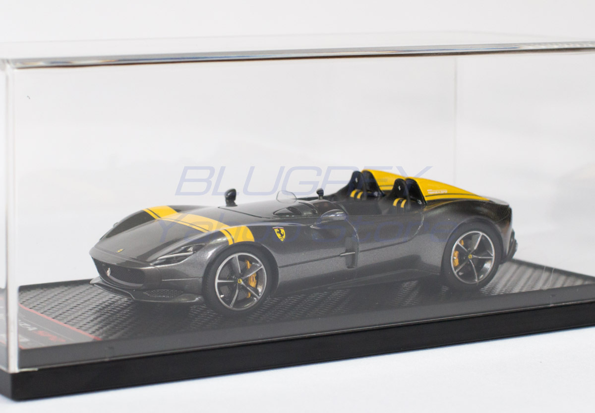 BBR MODELS 1/43 FERRARI MONZA SP1 2018 フェラーリ モンツァ SP1 グレーメタリック BBRC221H 限定40台