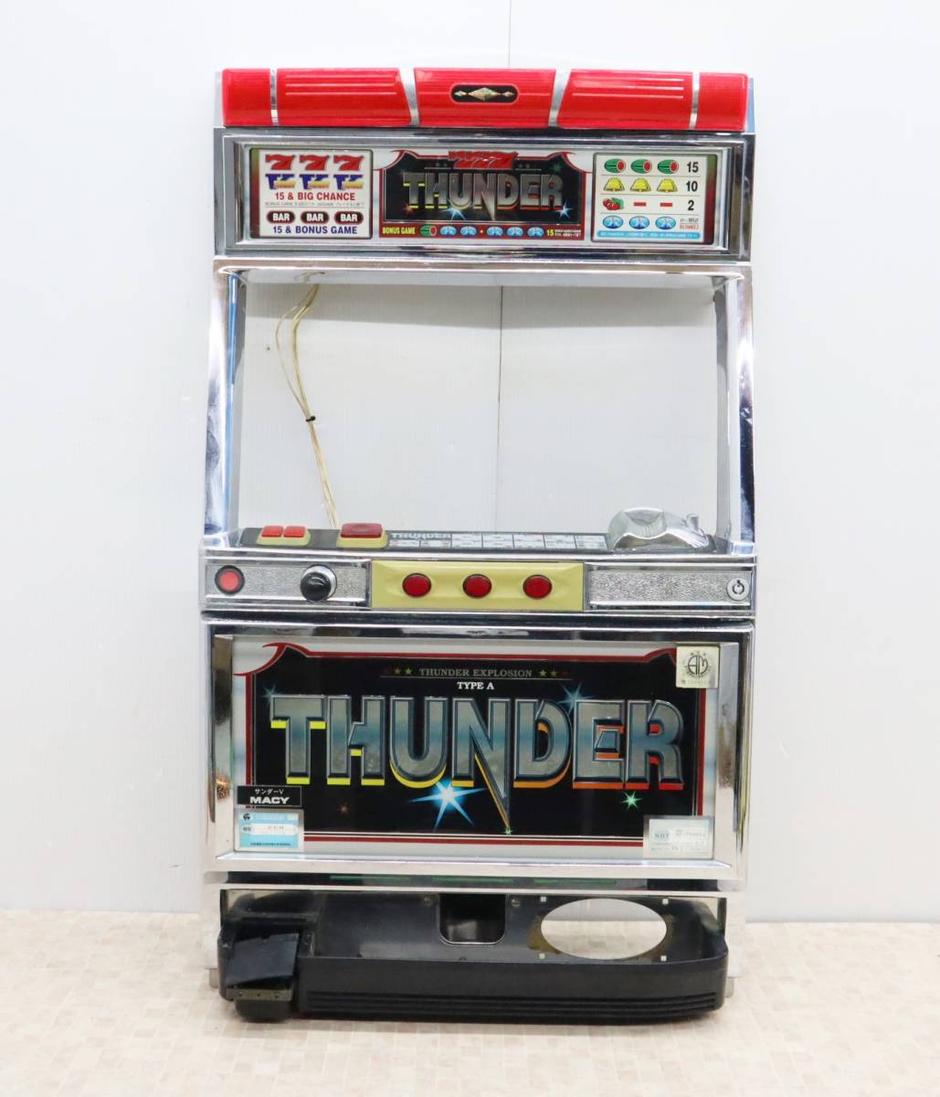 MACY THUNDER V（中古品） パチスロ 実機 サンダーV 【公式通販】