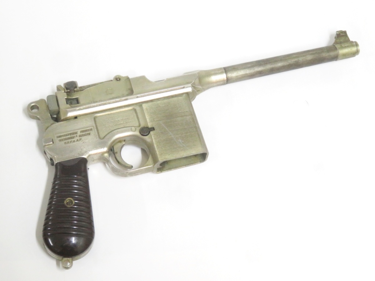 【ジャンク】 ハドソン MAUSER モーゼル SMG モデルガン マガジン欠品 (西)
